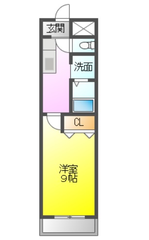 【ブロッサムガーデン利平治の間取り】