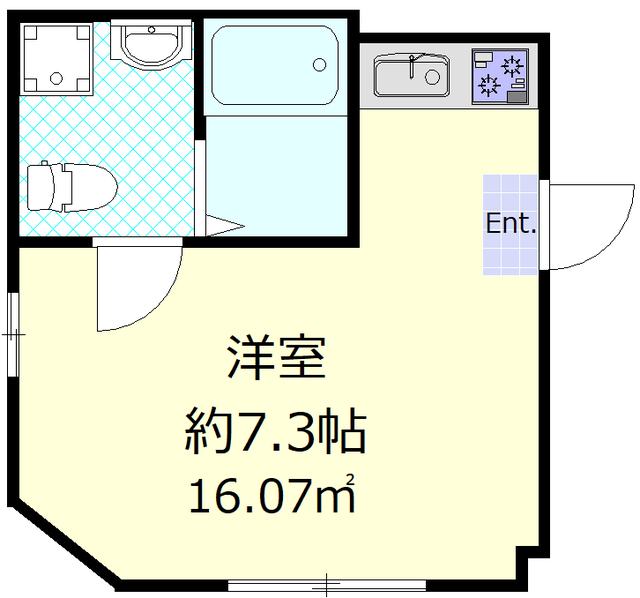 コンフォート東向島の間取り