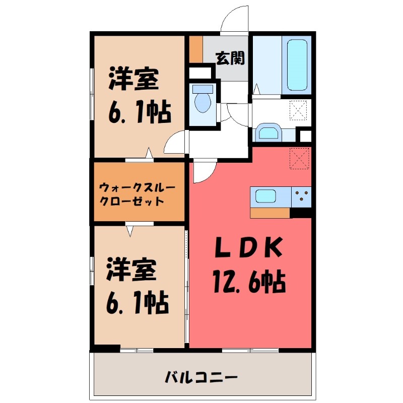 セラヴィ南町の間取り