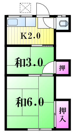 ラークコーポの間取り