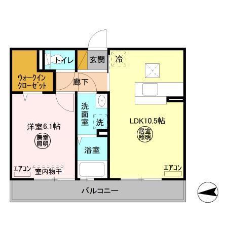 イーストパレスの間取り