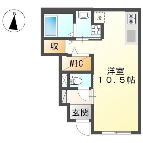 西東京市緑町のアパートの間取り