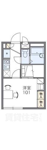 レオパレス城ノ内の間取り