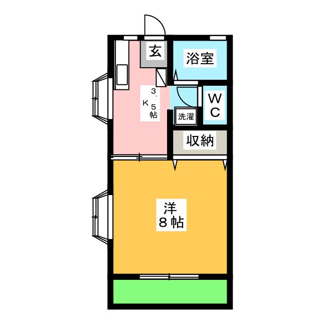 ハイツ斉藤の間取り