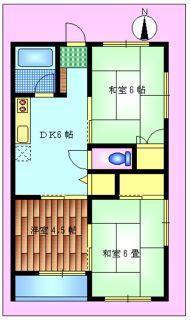 オレンジコーポの間取り