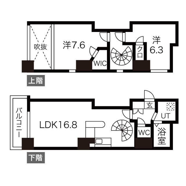 ＣＡＳＡ・ＶＩＬＬＡＧＥの間取り