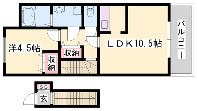 くるりの間取り