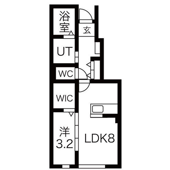 ａｉｌｅ　Ｉの間取り