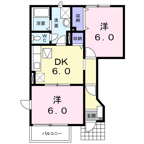 グローリアスmuの間取り