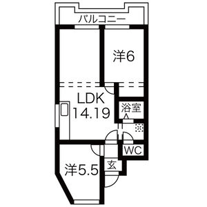 スカイフォートの間取り