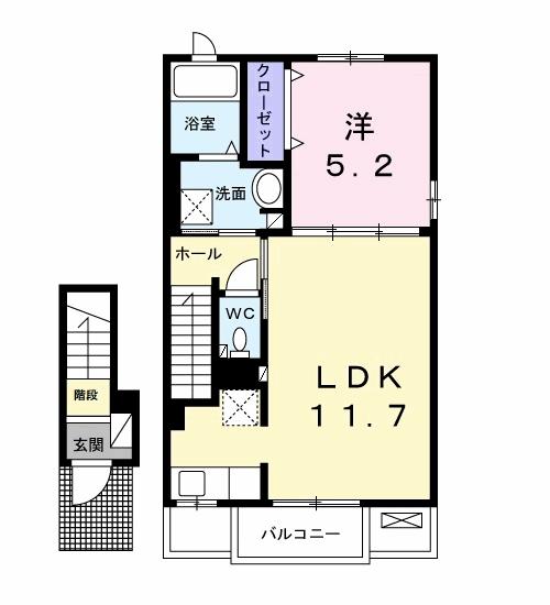 アルーシャ・Ｉの間取り