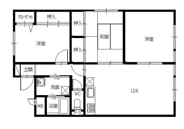 トモエビルの間取り