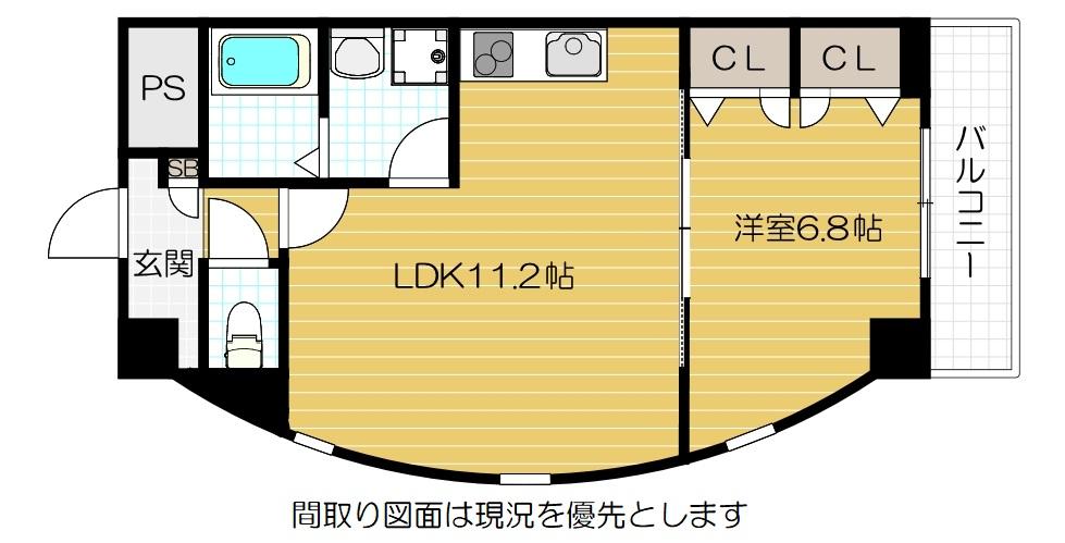 【ラ・ポーエあきの間取り】