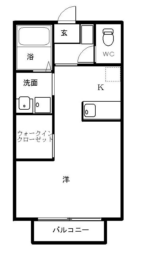 カーレッジの間取り