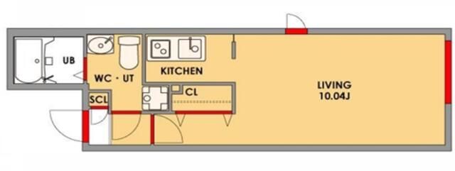 MODULOR要町IIIの間取り