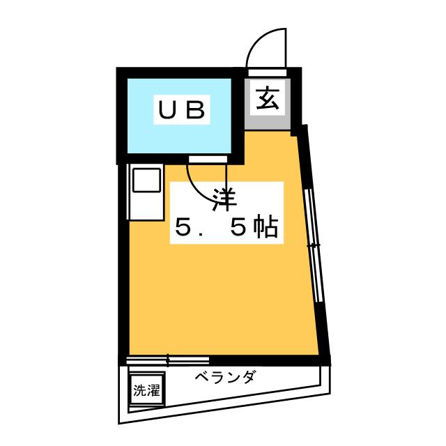 山崎川ハイムの間取り