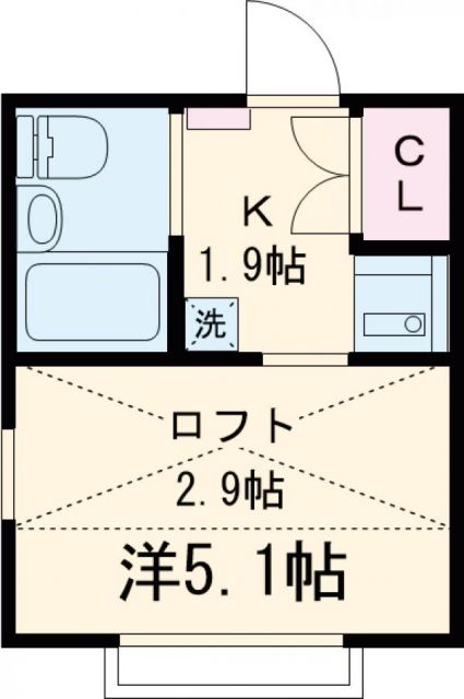 メゾン碑の間取り