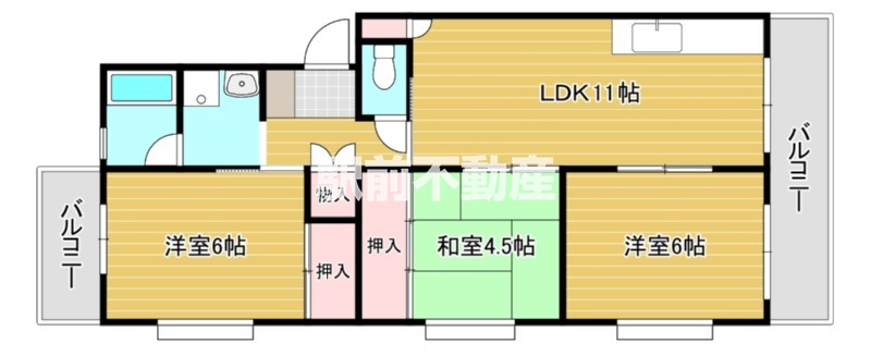 アーバン本郷の間取り