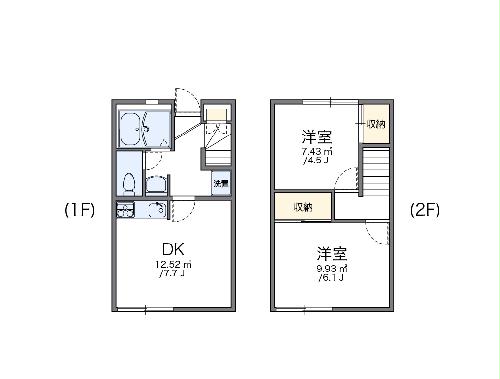 レオパレスポラーノの間取り