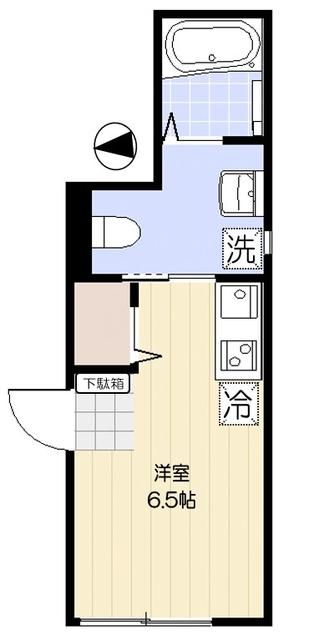 荒川区荒川のマンションの間取り