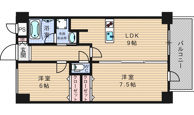 BGC難波タワーの間取り