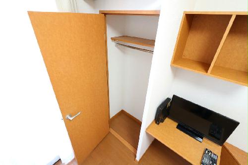 収納　大切な衣類を収納出来るクローゼットあり