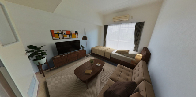 居室・リビング　家具はＣＧです