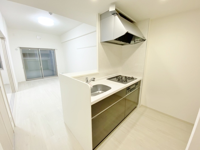 キッチン　カウンターキッチンのお部屋です