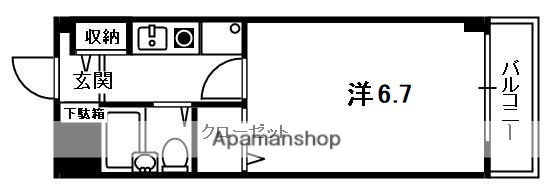 ヴィラ田辺1号館_間取り_0
