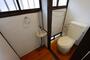 トイレ　トイレは簡易水栓となります。