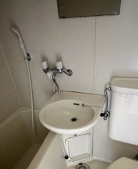 洗面設備　他号室のお写真です