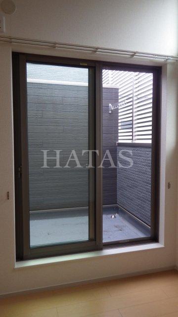 バルコニー　同物件別部屋です。