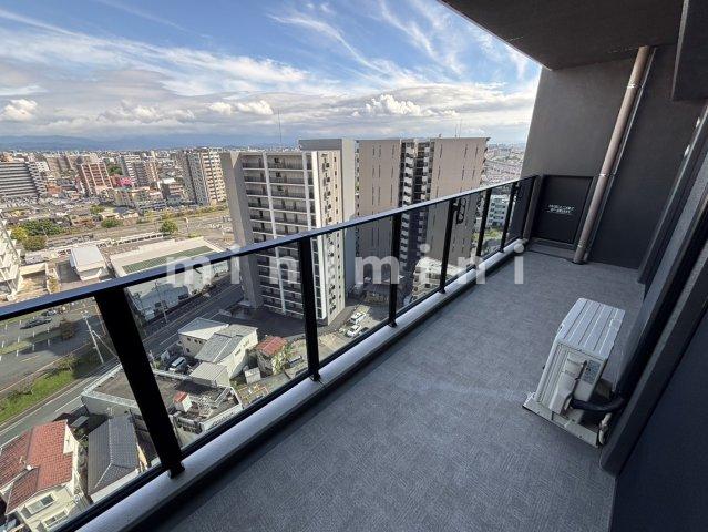 バルコニー　※写真は別号室のものですので現状優先とさせていただきます