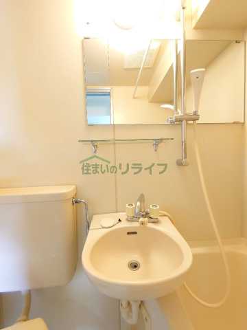 洗面設備　※参考写真です。同じ間取りの別部屋になります。