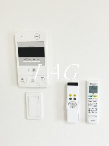 セキュリティ　モニター付きインターホンです。