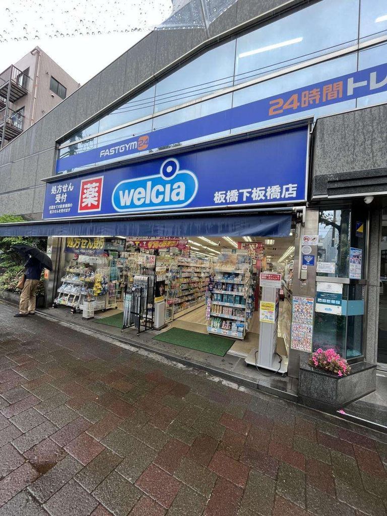 ドラックストア　ウエルシア板橋下板橋店（ドラッグストア）まで110m