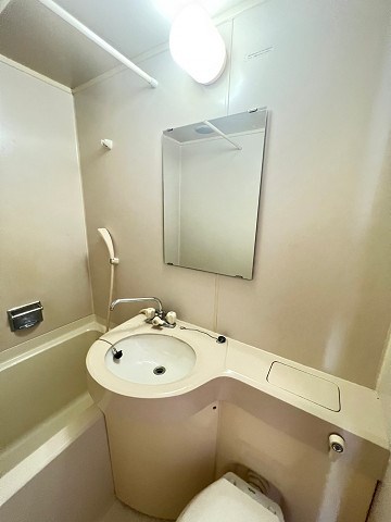 洗面設備　広い洗面スペース