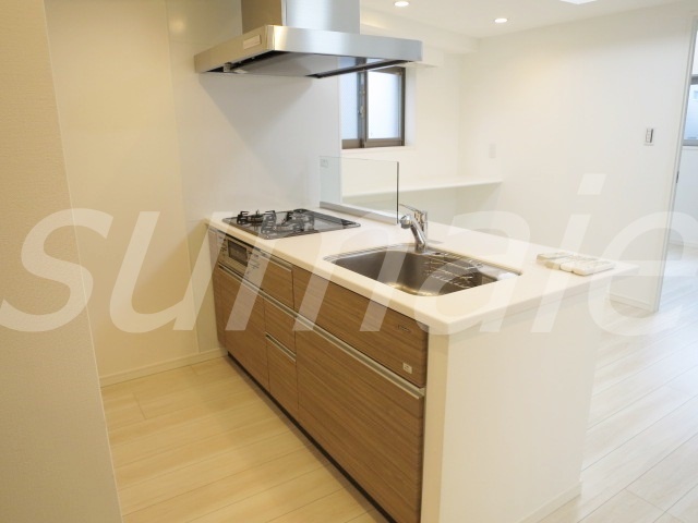 キッチン　広々しているキッチンです♪