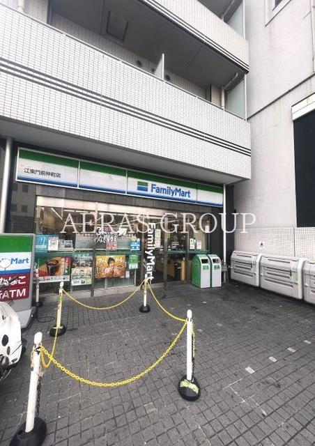 コンビニ　ファミリーマート 江東門前仲町店（コンビニ）まで110m