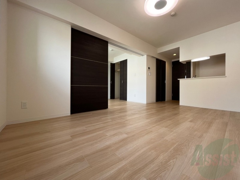 居室・リビング　広くてキレイなＬＤＫが広がっていて、充実した生活が送れそう。