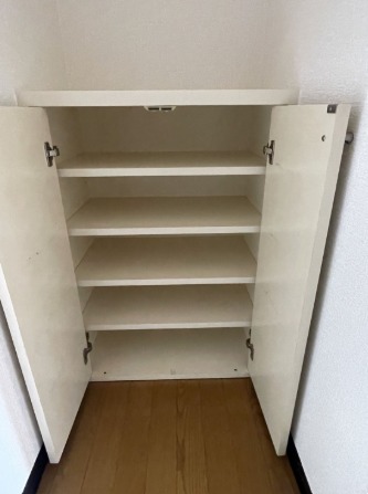 その他　シューズボックスで玄関すっきり
