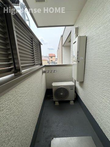 バルコニー　落ち着いた時間を過ごせるバルコニーです