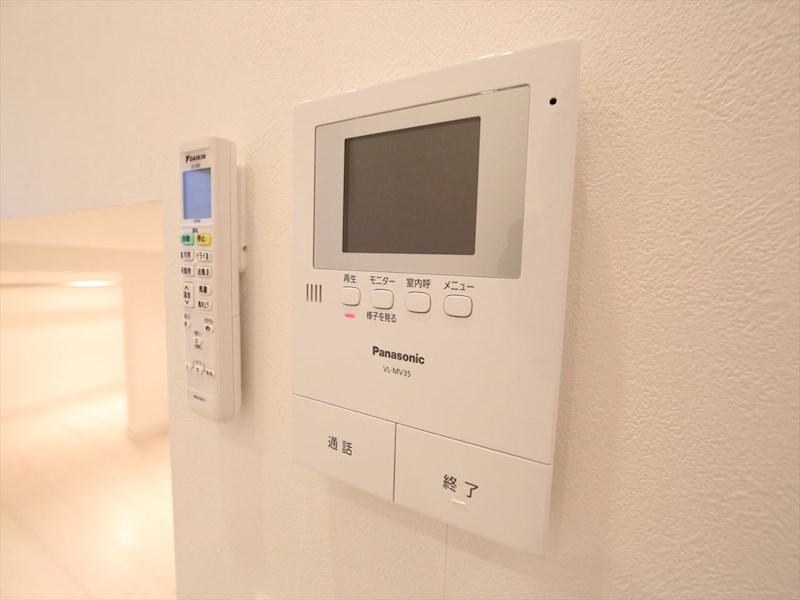 セキュリティ　ＴＶモニター付インターホン