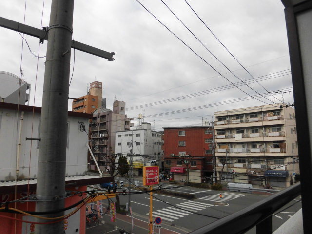 眺望　バルコニーからの景色です