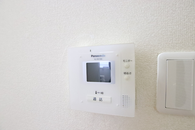 セキュリティ　顔がわかるのは安心ですね