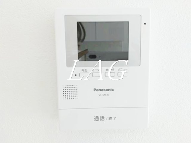セキュリティ　モニター付きインターホンです。