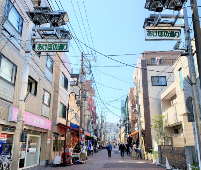 ショッピングセンター　大口曙通商店会（ショッピングセンター）まで417m