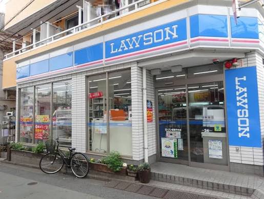 コンビニ　ローソン新宿中井店（コンビニ）まで478m