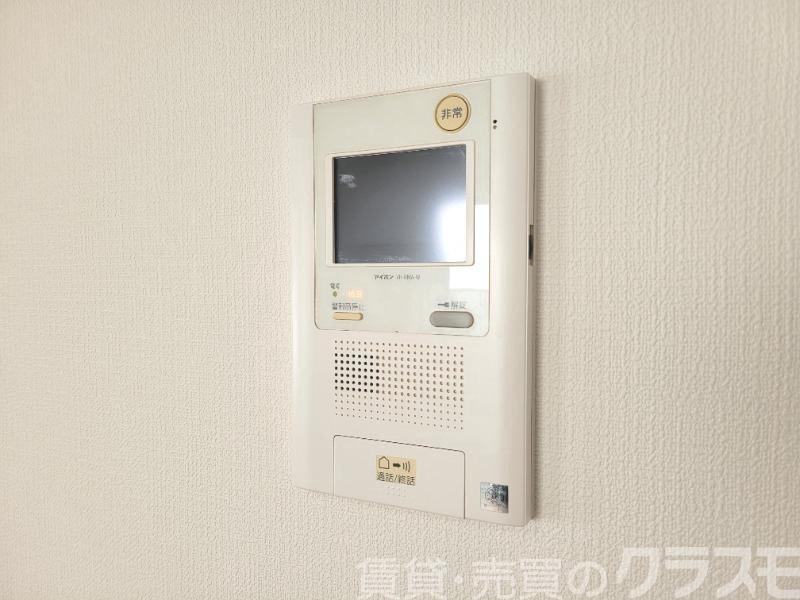 セキュリティ　来訪者が確認できるモニターホン♪