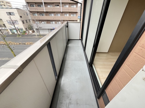 バルコニー　※別部屋の写真です